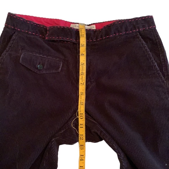 VINTAGE Tommy Hilfiger Stretch Corduroy Pants - Size 6 - Picture 8 of 10